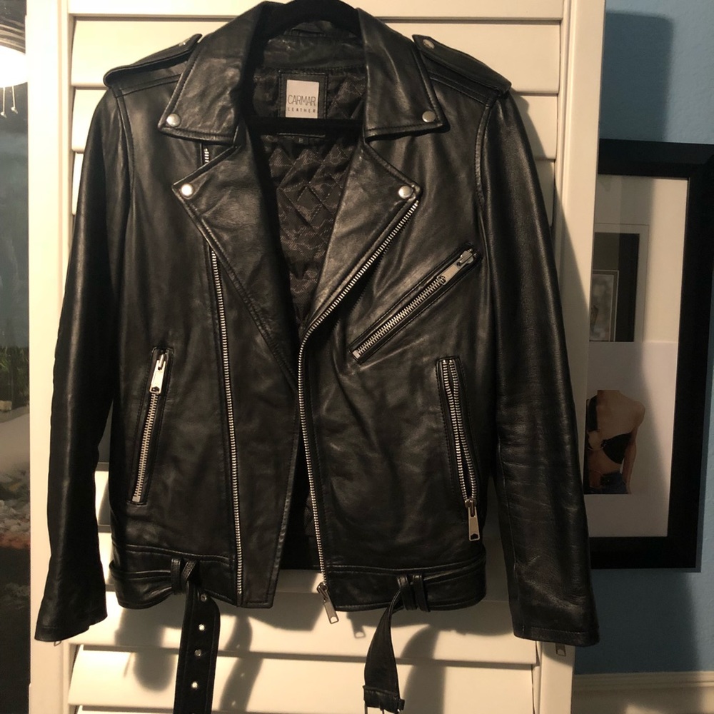 Carmar Leather Moto Jacket